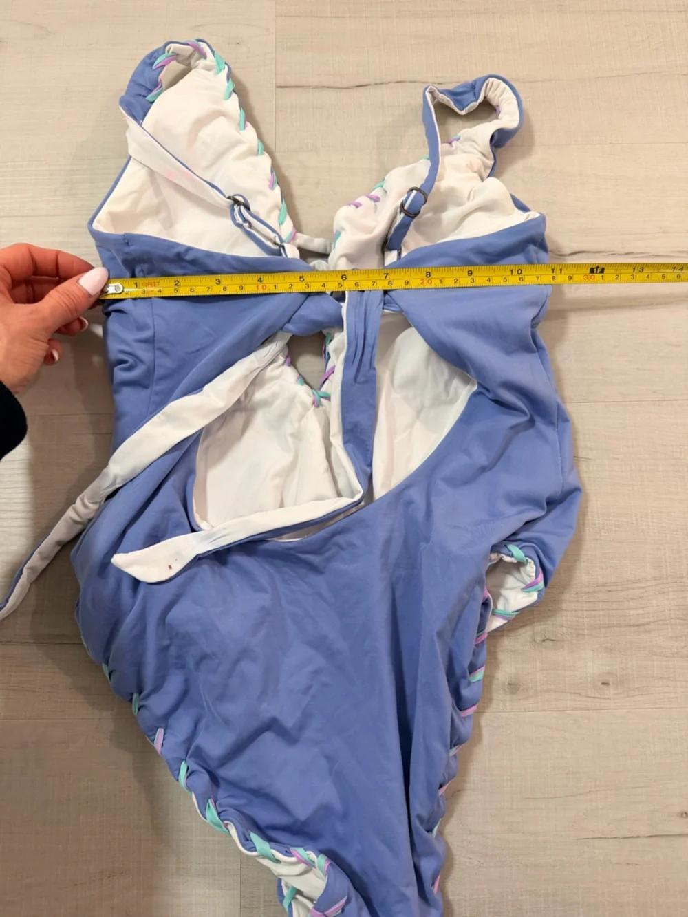 BECCA‎ Camille Reversible Plunge Swimsuit Size Size Small
